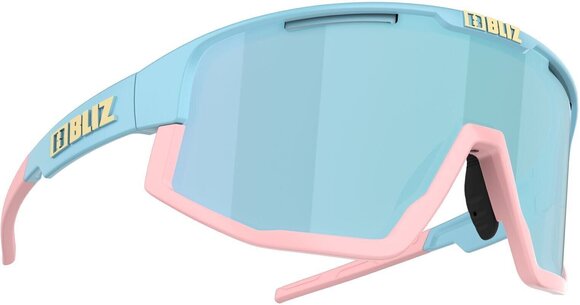 Cykelbriller Bliz Fusion 52405-33 Pastel Blue/Smoke w Ice Blue Multi Cykelbriller - 1