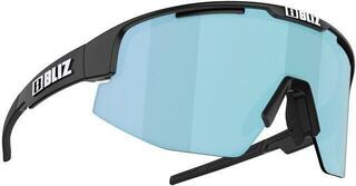 Sportsbriller Bliz Matrix 52404-13 Matte Black/Smoke w Ice Blue Multi Sportsbriller