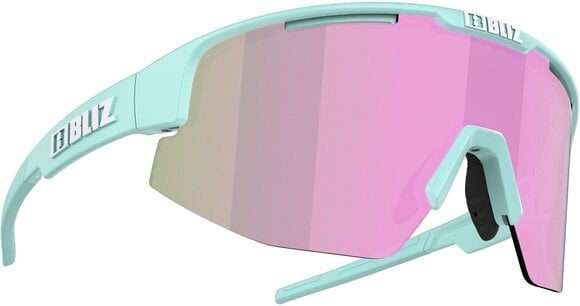 Kerékpáros szemüveg Bliz Matrix Small 52407-74 Matt Pastel Mint/Brown w Rose Multi Kerékpáros szemüveg - 1