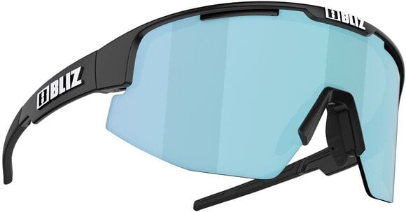 Cycling Glasses Bliz Matrix Small 52407-13 Matte Black/Smoke w Ice Blue Multi Cycling Glasses - 1