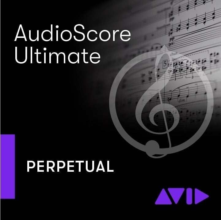 Notationssoftware AVID AudioScore Ultimate (Digitales Produkt)