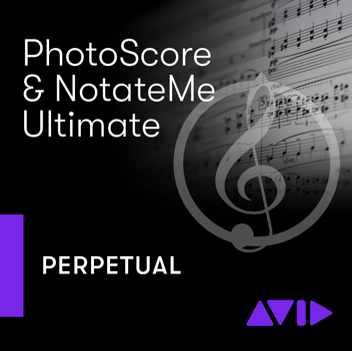 Logiciel de partition AVID Photoscore NotateMe Ultimate (Produit numérique)