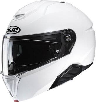 Helmet HJC i91 Solid Pearl White 2XL Helmet - 1