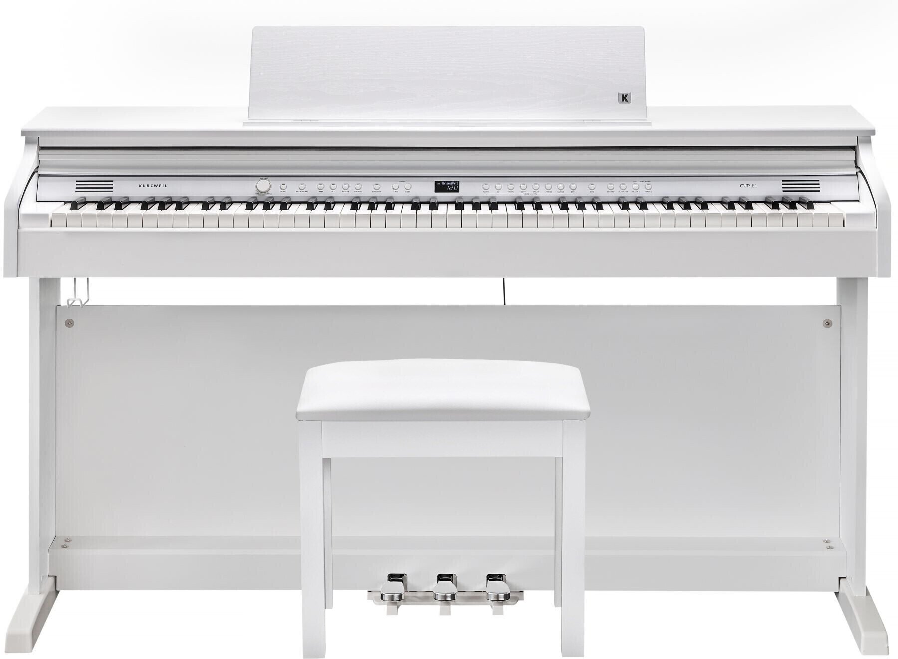 Piano numérique Kurzweil CUP E1 White Piano numérique