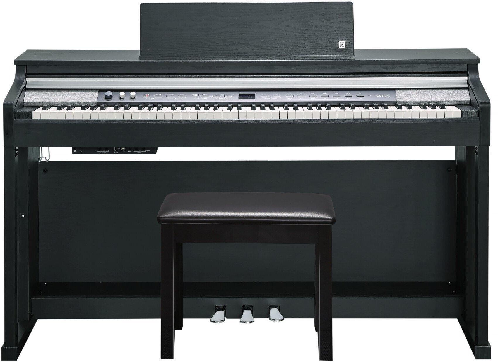Piano numérique Kurzweil CUP P1 Black Piano numérique