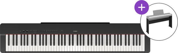 Digitálne stage piano Yamaha P-225B Stand SET Digitálne stage piano - 1