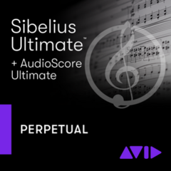 Notationssoftware AVID Sibelius Ultimate Perpetual New License + AudioScore (Digitales Produkt)