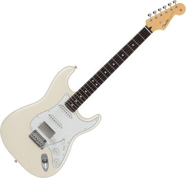 Guitare électrique Fender MIJ Hybrid II Stratocaster HSS RW Olympic Pearl - 1