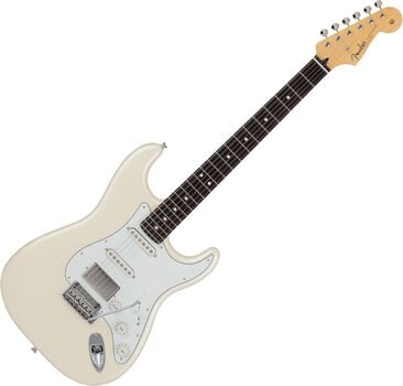 Electric guitar Fender MIJ Hybrid II Stratocaster HSS RW Olympic Pearl Electric guitar - 1