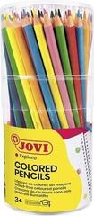 Colour Pencil Jovi Non-Wooden Triangular Pencils Set of Coloured Pencils 84 pcs
