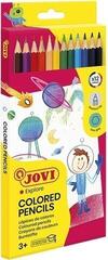 Barevná tužka Jovi Wooden Pencils Sada barevných tužek 12 ks
