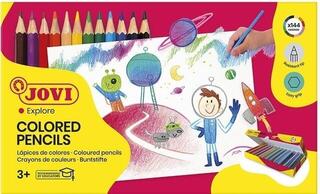 Colour Pencil Jovi Wooden Pencils Set of Coloured Pencils 144 pcs