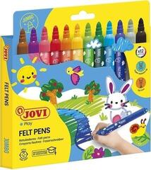 Felt-Tip Pen Jovi Jumbo Markers Markers 12 pcs