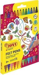Filzstift Jovi Markers Double-Sided Tintenpatrone 12 stk