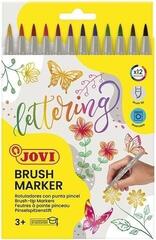 Felt-Tip Pen Jovi Watercolour Markers Brushpen 12 pcs