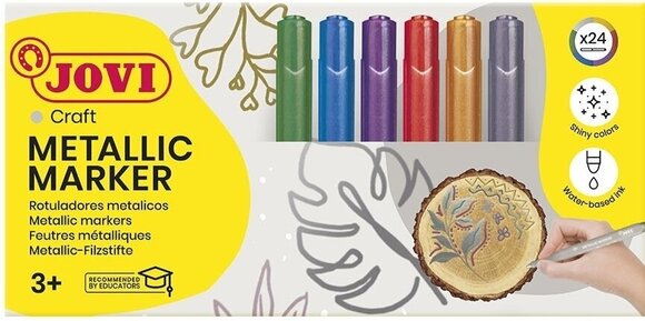 Markör Jovi Metallic Markers Metalliska markörer 24 pcs - 1