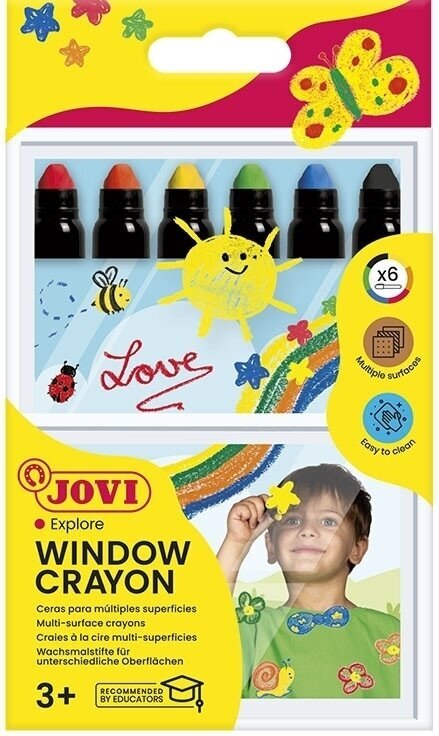 Crayons Jovi 6 Colours