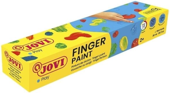 Fingerfarbe Jovi Fingerfarbe 5 x 35 ml Mix - 1