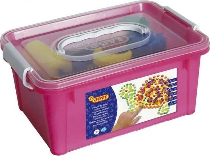 Prstová farba Jovi Finger Paints Set In Box Sada prstových farieb Mix 6 x 125 ml