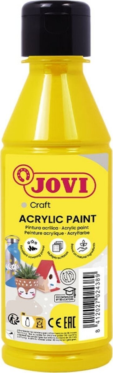 Pintura acrílica Jovi Acrylic Paint 250 ml Amarillo Pintura acrílica