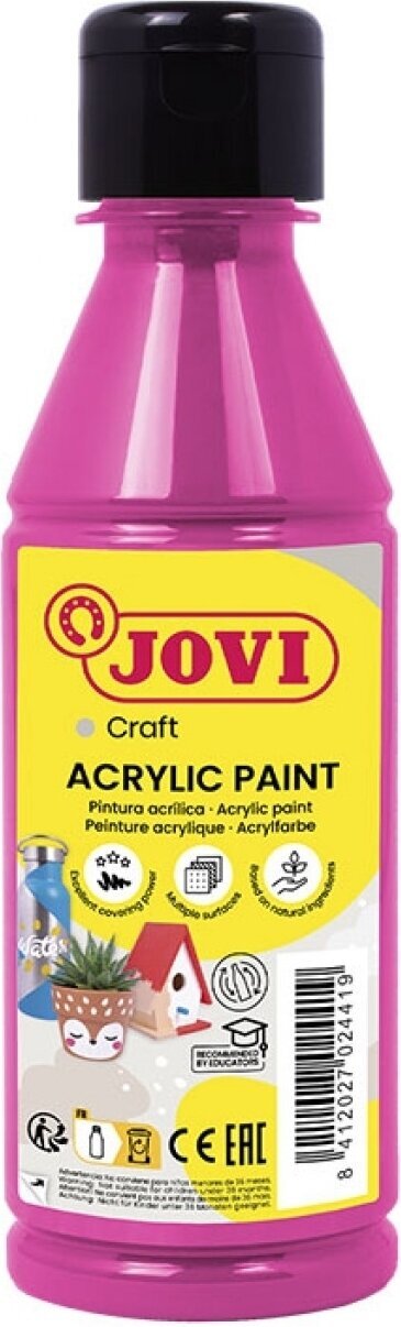 Aκρυλικό Χρώμα Jovi Ακρυλική μπογιά 250 εκατ. Pink
