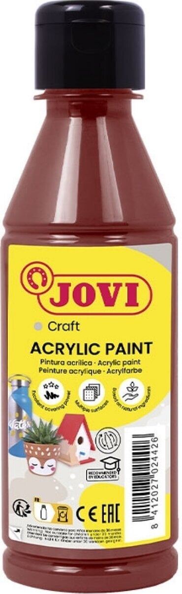 Pintura acrílica Jovi Acrylic Paint 250 ml Marrón Pintura acrílica