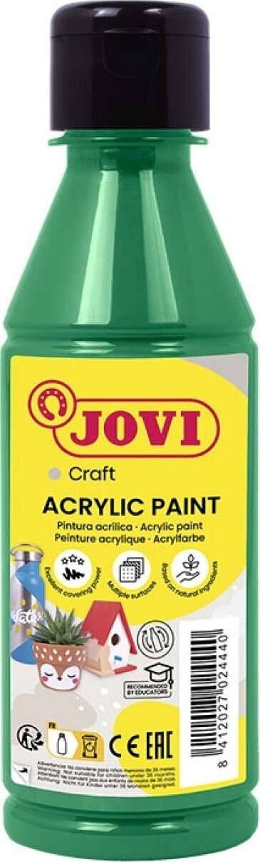 Culoare acrilică Jovi Vopsea acrilică 250 ml Verde Închis