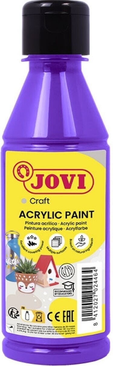 Akrilna barva Jovi 68023 Akrilna barva Purple 250 ml 1 kos