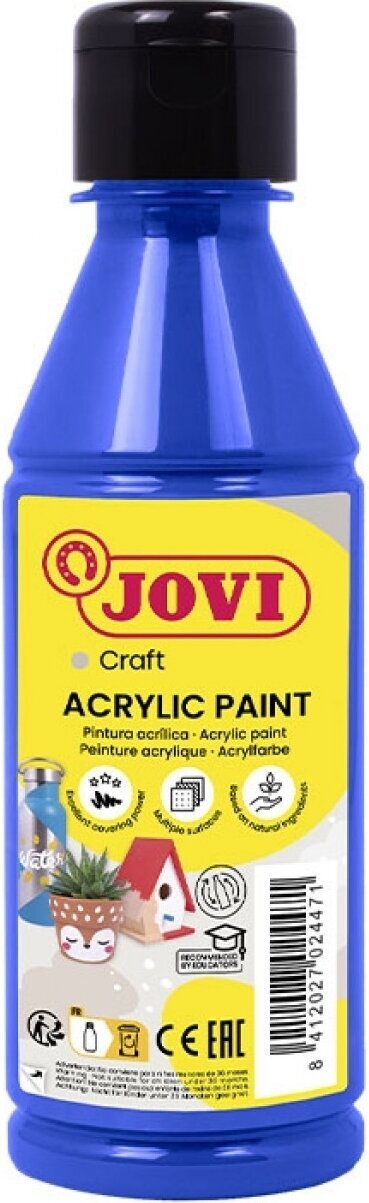 Acrylverf Jovi Acrylic Paint Acrylverf Dark Blue 250 ml 1 stuk