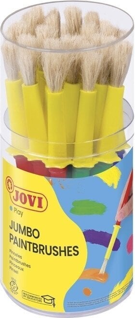 Pensula pictura Jovi Jumbo Paint Brushes Tube Perii pentru copii