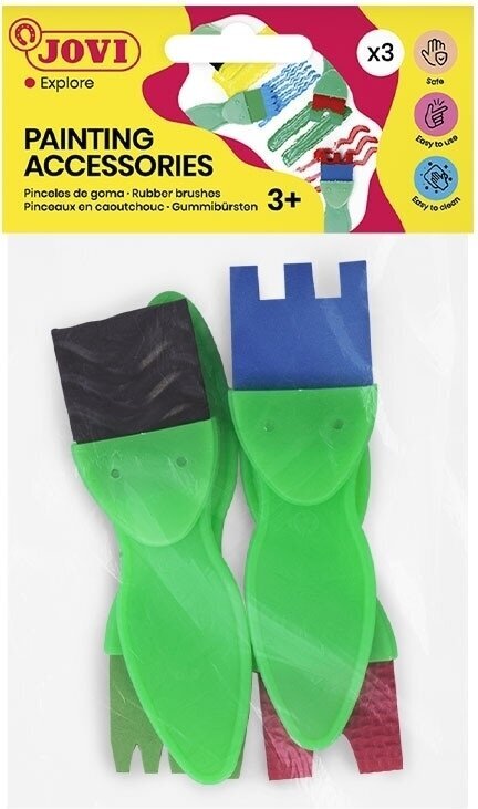 Accessories Jovi Rubber Brushes Green