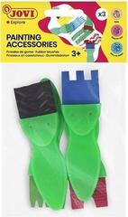 Pomůcky Jovi Rubber Brushes Gumový štětec Green
