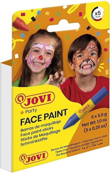 Pintura facial Jovi Pintura facial Mistura 5 x 5,6 g 5 Colours