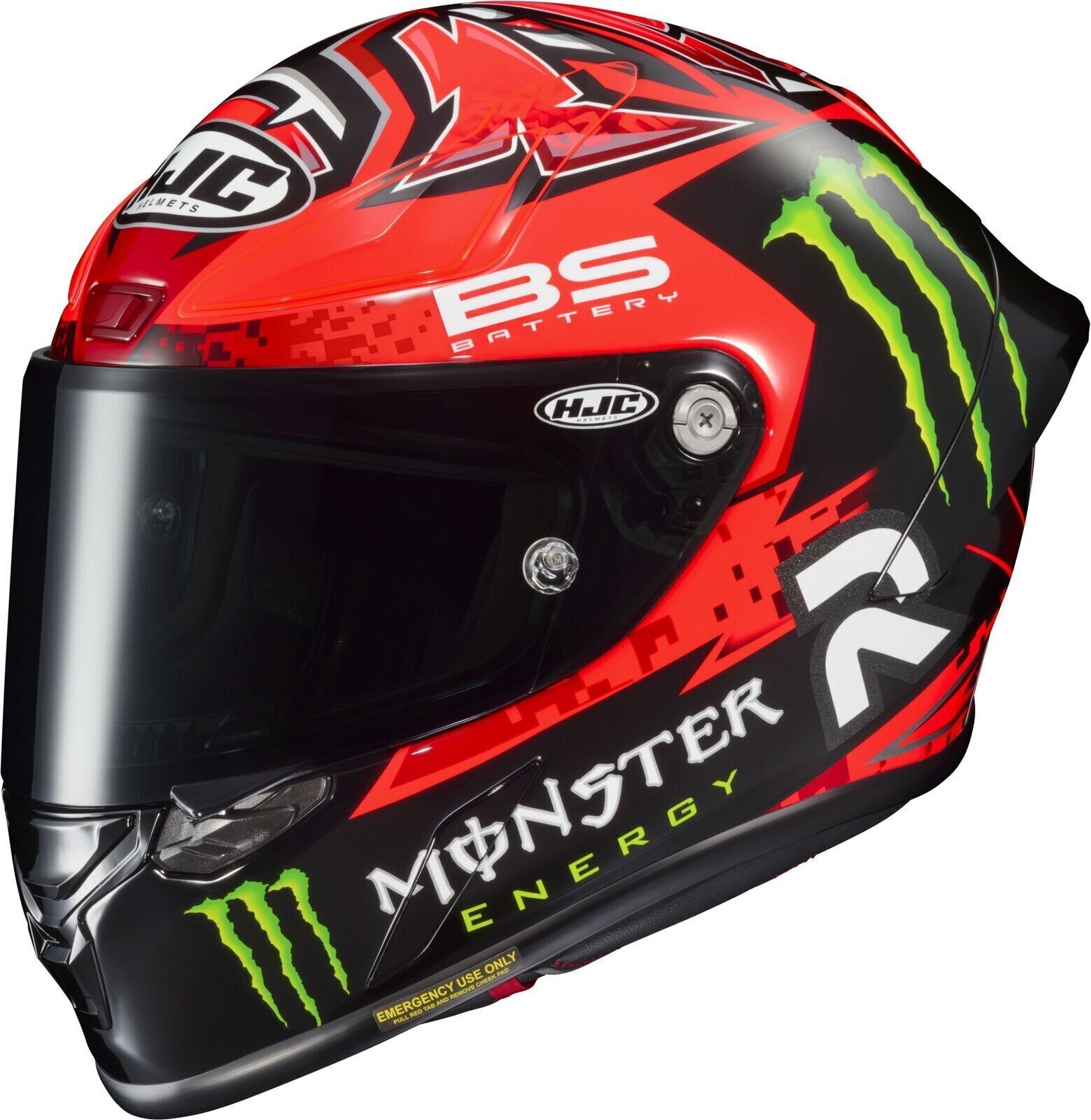 Casco HJC RPHA 1 Quartararo Replica MC1 XS Casco