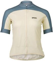 Cyklo-Dres POC Essential Road Women's Logo Dres Okenite Off-White/Calcite Blue XS