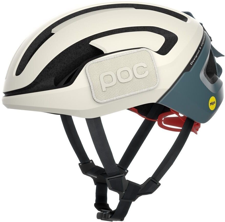 Bike Helmet POC Omne Ultra MIPS Selentine Off-White/Calcite Blue Matt 56-61 Bike Helmet