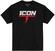 Majica ICON 1000 Spark T-Shirt Black S Majica