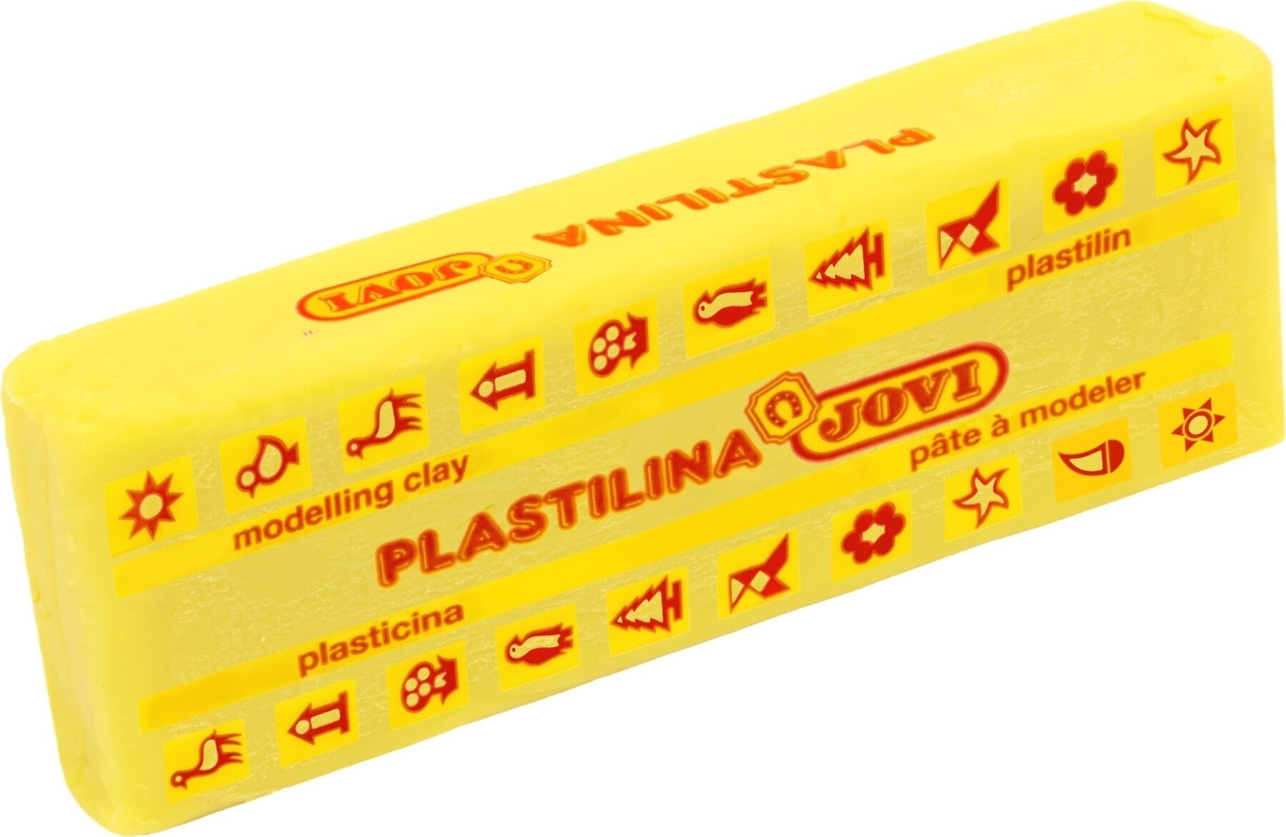 Pasta modellabile per bambini Jovi Pasta modellabile per bambini Yellow 150 g