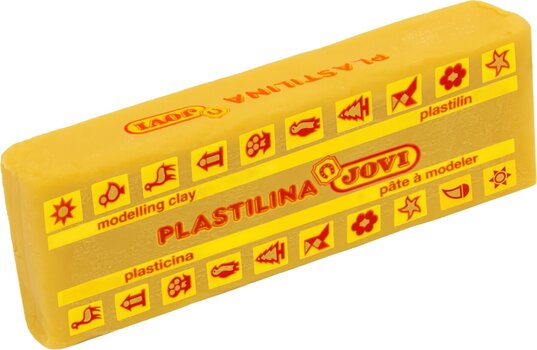 Pasta modellabile per bambini Jovi Pasta modellabile per bambini Dark Yellow 150 g - 1