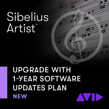 Posodobitve & Nadgradnje AVID Sibelius Artist 1Y Software Updates+Support (Digitalni izdelek)