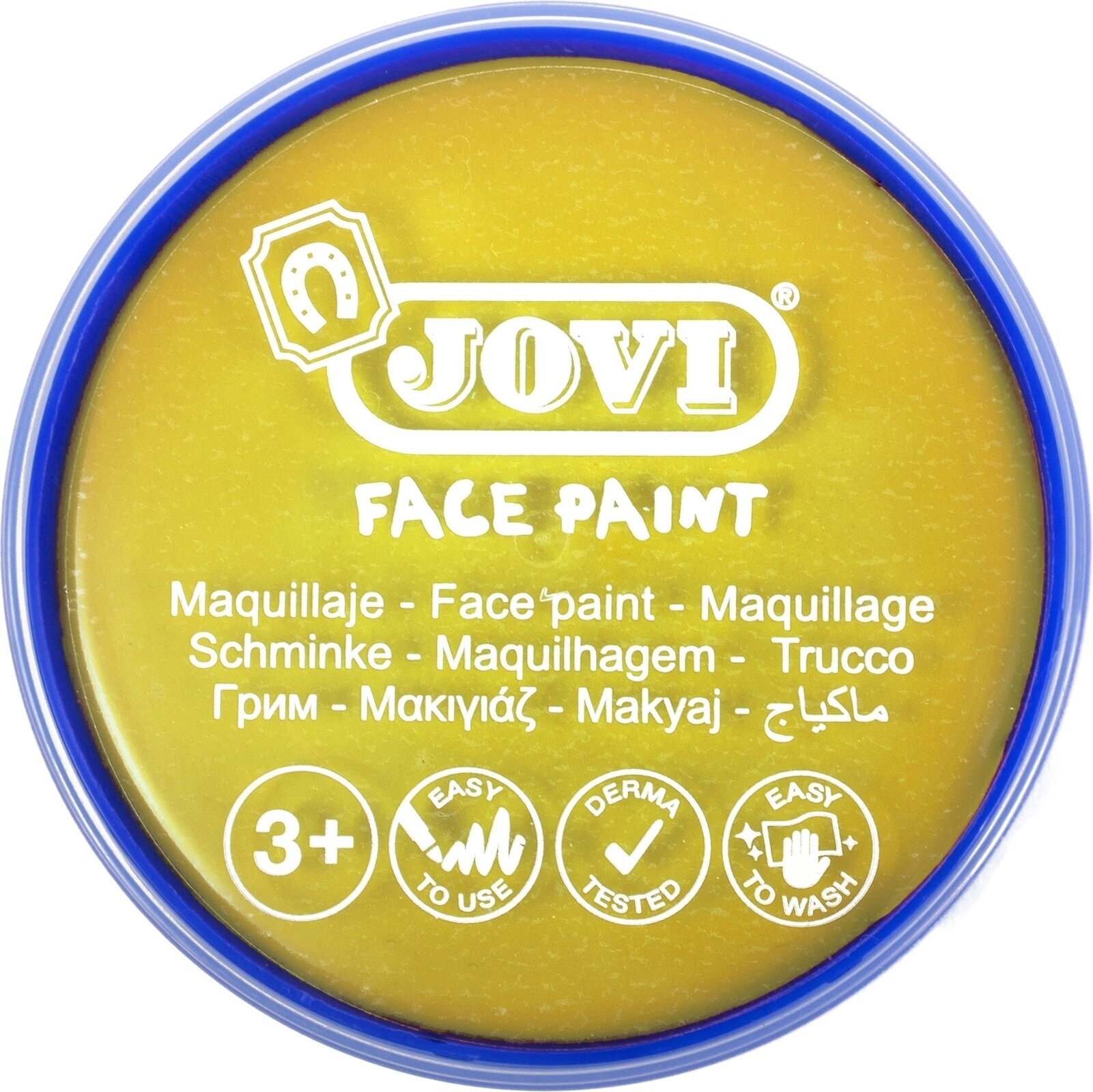 Face Paint Jovi 17102 Face Paint Yellow 8 ml 1 pc