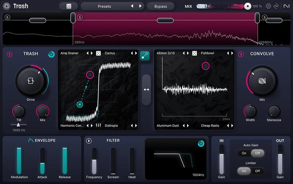 Uppdateringar och uppgraderingar iZotope Trash: UPG from prev. versions of Trash, MPS or EB (Digital produkt)