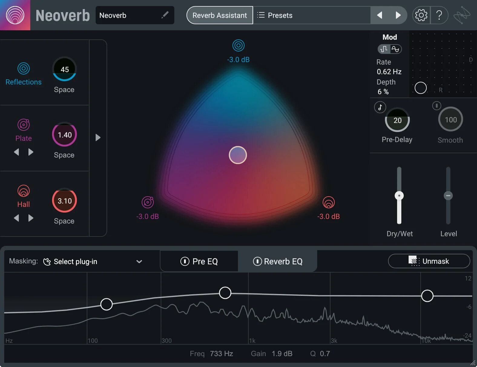 Effect Plug-In iZotope Neoverb EDU (Digital product)