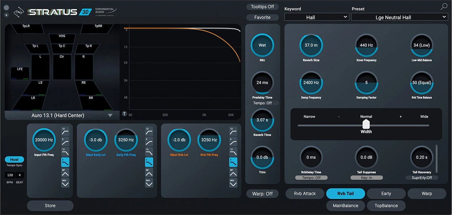 Plug-Ins för effekter iZotope Stratus 3D: CRG from any Exponential Audio product (Digital produkt)