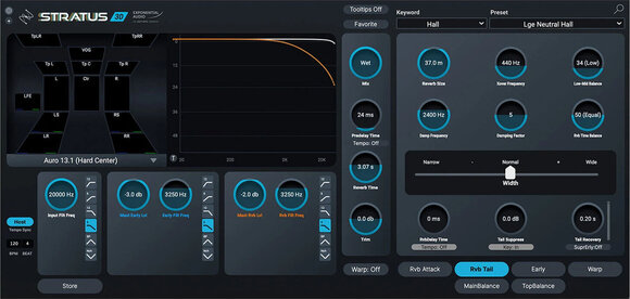 Studio software plug-in effect iZotope Stratus 3D: CRG from Stratus or Symphony (Digitaal product) - 1