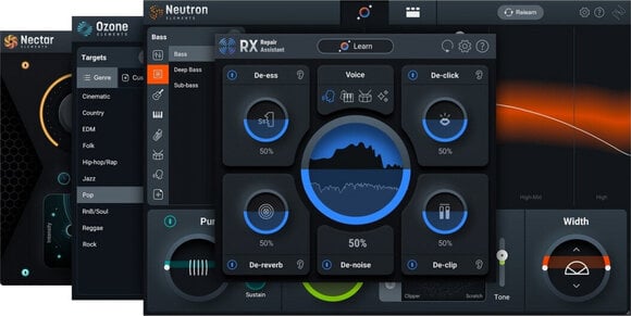 Software de studio Plug-In Efect iZotope Elements Suite (v8) EDU (Produs digital) - 1
