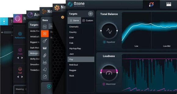 Studio software plug-in effect iZotope Mix & Master Bundle Advanced: Crossgrade from any iZotope product (Digitaal product) - 1