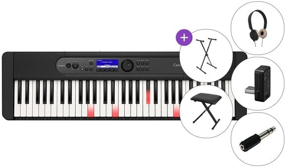 Keyboard met aanslaggevoeligheid Casio LK-S450 SET - 1