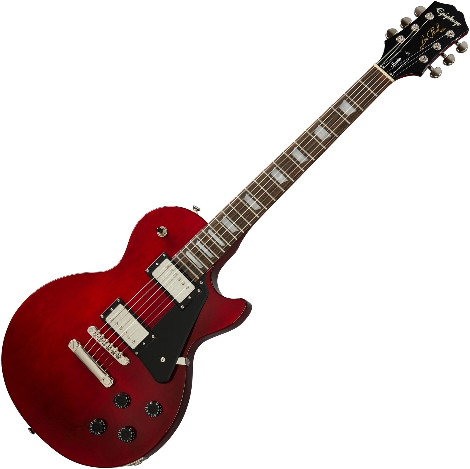 Elektrische gitaar Epiphone Les Paul Studio Wine Red