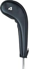 Cobertura para a cabeça Masters Golf Deluxe Graph Iron Cover 4-SW Black Ferros Cobertura para a cabeça